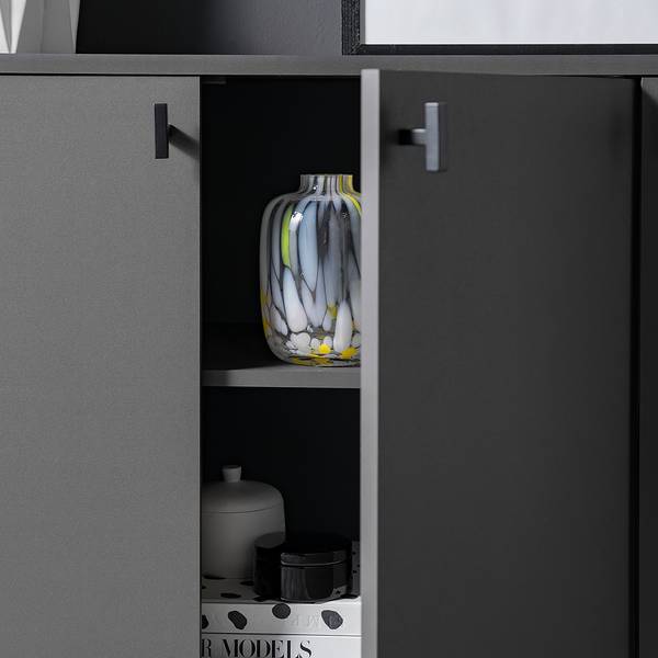 Dressoir MICA donkergrijs