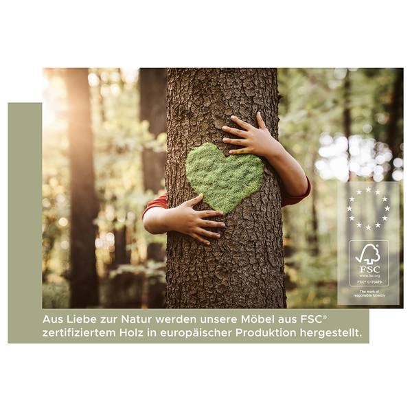 Badmöbelset Collie VI (2-teilig) Inklusive Beleuchtung - Hochglanz Schwarz / Schwarz