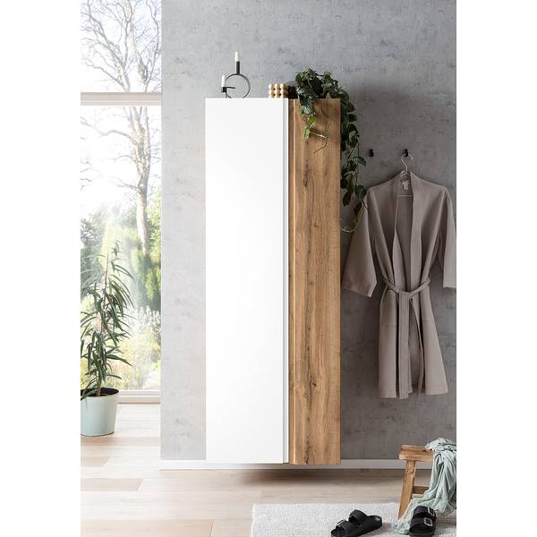 Hoge kast Roccolo II mat wit