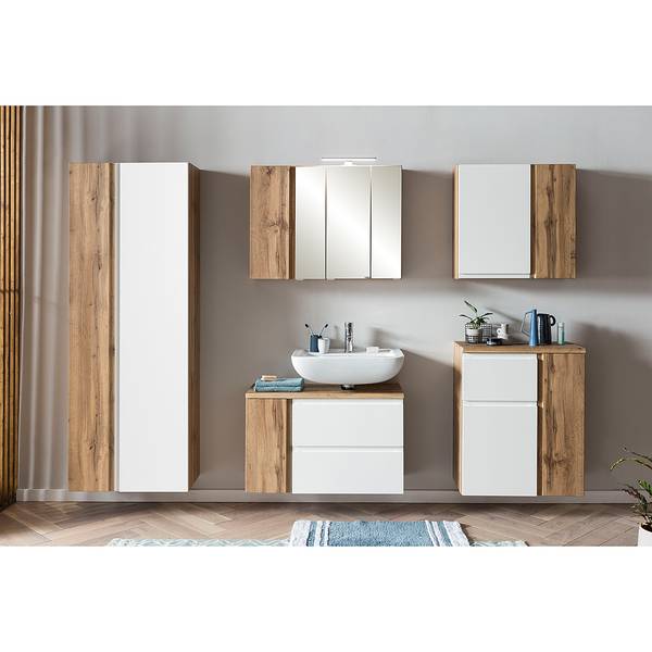 Hoge kast Roccolo II mat wit