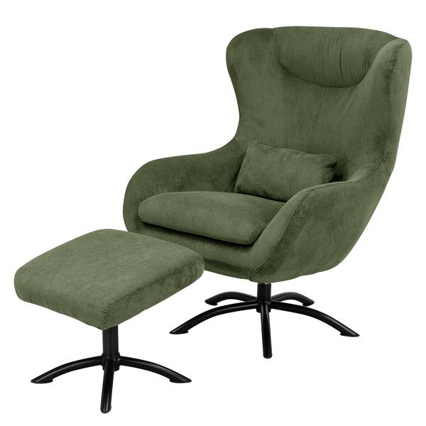 Sessel Barnard Cord mit Hocker kaufen