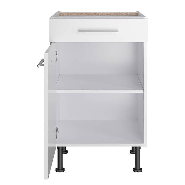 Unterschrank OPTIkomfort III Weiß - Breite: 50 cm
