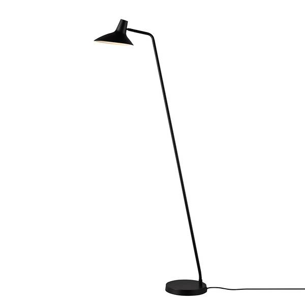 Standleuchte Darci Stahl - 1-flammig