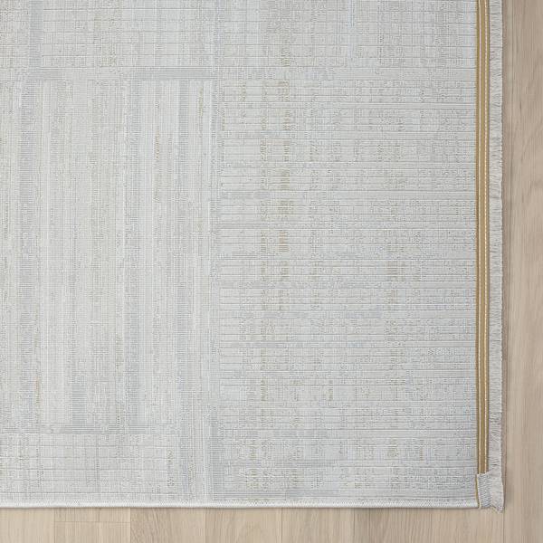 Laagpolig vloerkleed My Love polyester/katoen - beige - 200 x 290 cm