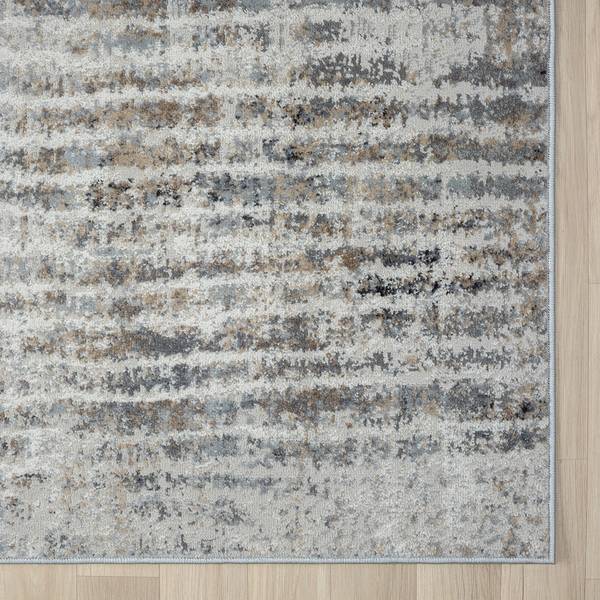 Kurzflorteppich My Soul Polyester / Baumwolle - Beige / Grau - 80 x 150 cm