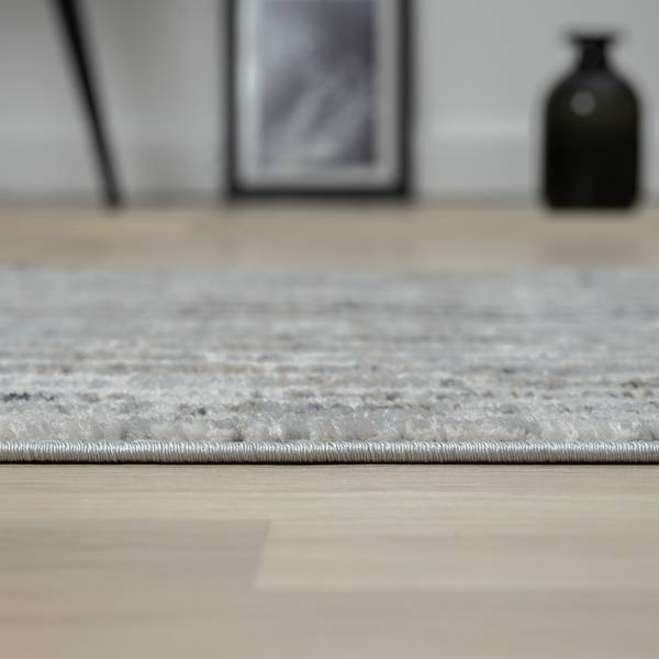 Kurzflorteppich My Soul Polyester / Baumwolle - Beige / Grau - 80 x 150 cm