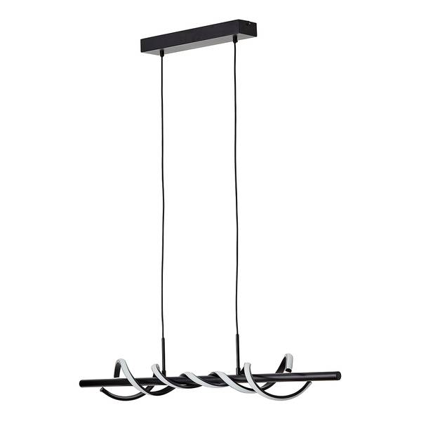 LED-Pendelleuchte Amalie II Polyester PVC / Eisen - 1-flammig
