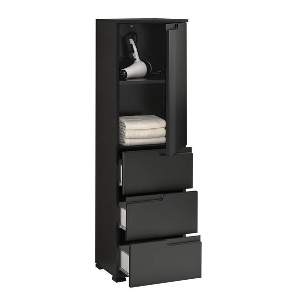 Midischrank Larado Matt Schwarz