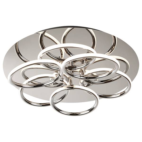 Deckenleuchte Ring Edelstahl - Silber
