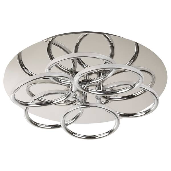 Deckenleuchte Ring Edelstahl - Silber