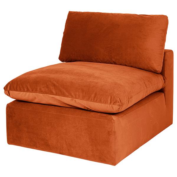 1,5-Sitzer Modulsofa Nizza Kupfer - 102 x 102 x 84 cm