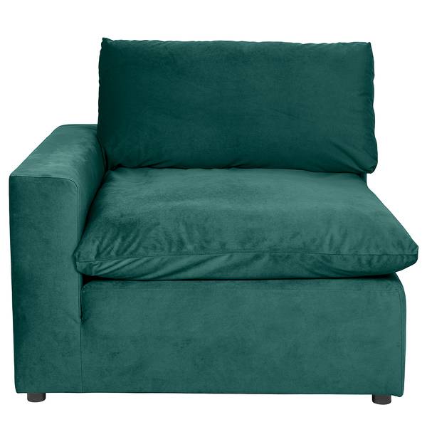 Modulaire hoek Nizza turquoise - 120 x 102 x 84 cm