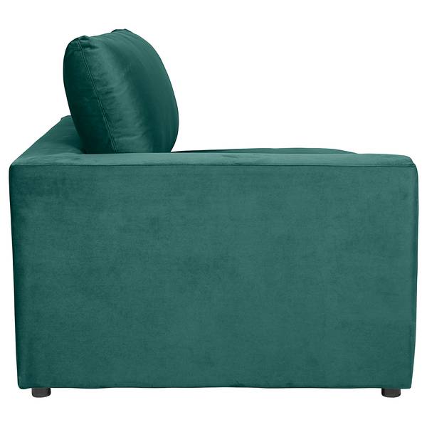 Modulaire hoek Nizza turquoise - 120 x 102 x 84 cm