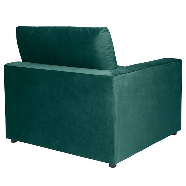 Modulaire hoek Nizza turquoise - 120 x 102 x 84 cm