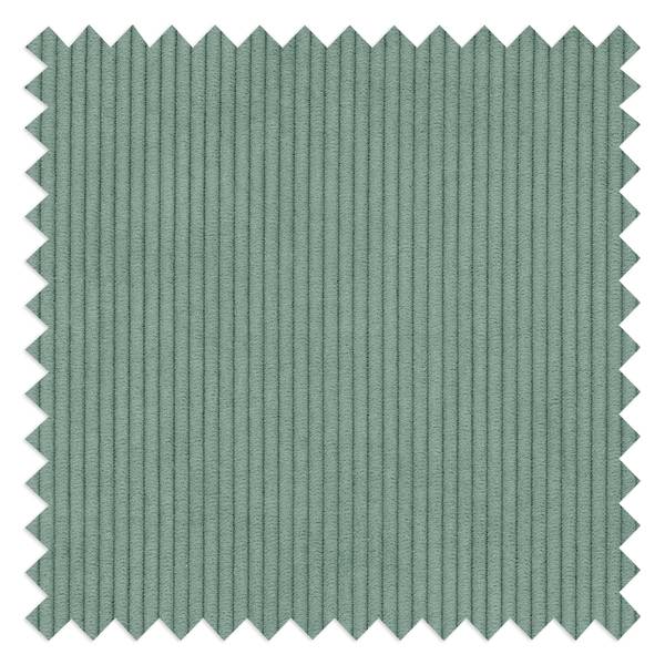 Fauteuil Tutu corduroy Fjella: mint - zonder hocker - met armleuningen