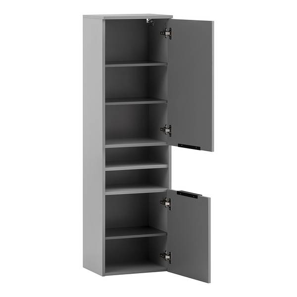 Hangend kastje Alessio platinagrijs