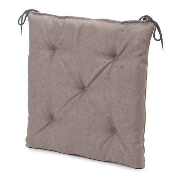 Sitzkissen Darco Polyester - 40 x 40 cm - Taupe