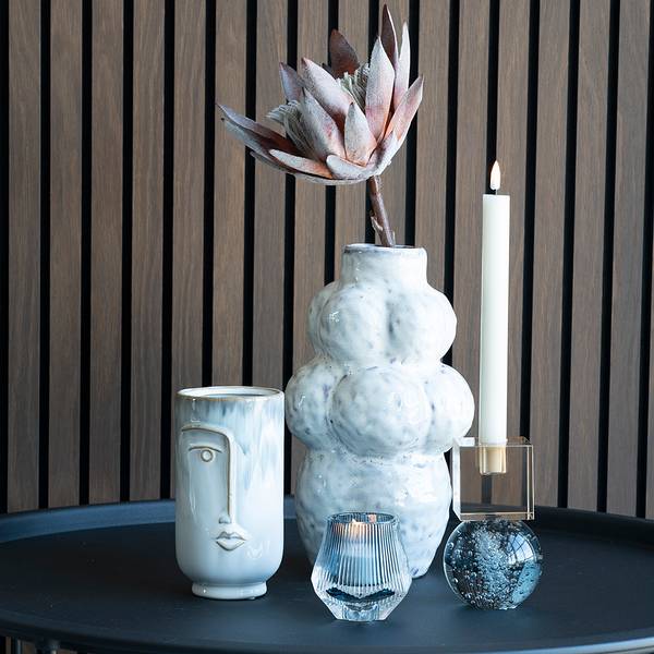 Vaso Heimdal Azzurro, massello