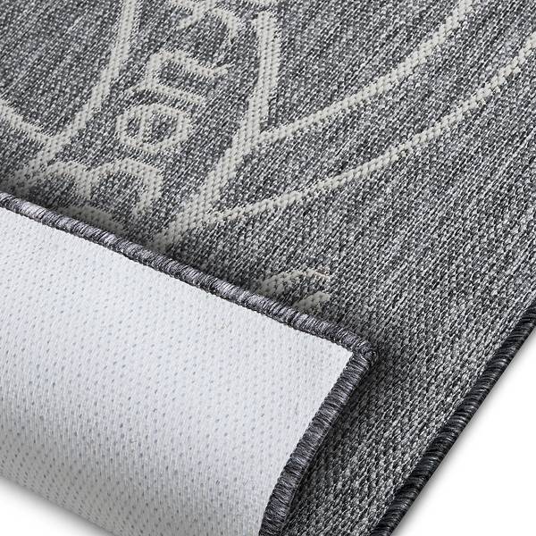 Tapis Cucina - Type 2 Polypropylène / Latex - Gris - 62 x 150 cm