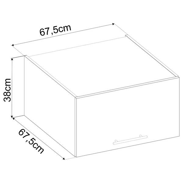 Wasmachinekast-set Laundreezy B antracietkleurig - 185 x 200 cm
