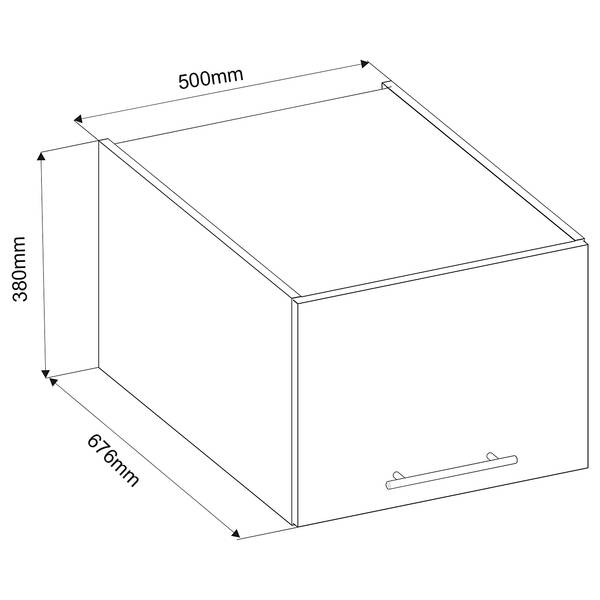 Wasmachinekast-set Laundreezy B antracietkleurig - 185 x 200 cm