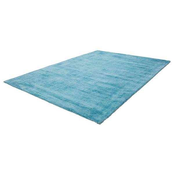 Kurzflorteppich My Maori Viskose - 160 x 230 cm - Türkis - Türkis - 160 x 230 cm