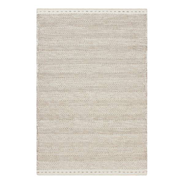 Wollteppich My Jaipur 333 Wolle - 80 x 150 cm - Beige - Beige - 80 x 150 cm