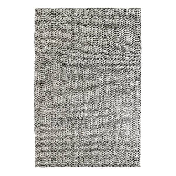 Wollteppich My Forum Wolle / Viskose - 200 x 290 cm - Silber - Silber - 200 x 290 cm