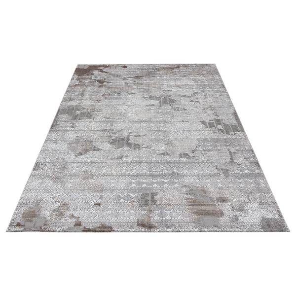 Kurzflorteppich Jewel of Obsession 955 Acryl / Bambusseide - 120 x 170 cm - Braun - 120 x 170 cm