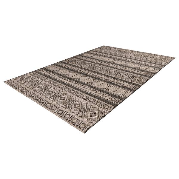Laagpolig vloerkleed My Nordic 876 polypropeen - 80 x 150 cm - grijs - 80 x 150 cm