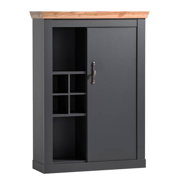 Ensemble meubles TV Taania - Type D Anthracite / Imitation chêne de Wotan