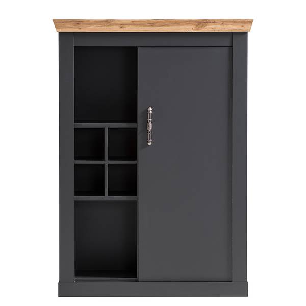 Ensemble meubles TV Taania - Type D Anthracite / Imitation chêne de Wotan