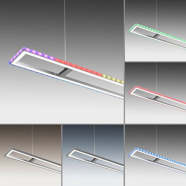 Suspension Felix60 Polycarbonate / Aluminium - 2 flammes