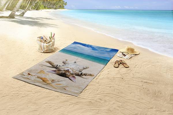 Duschtuch Beachcat Polyvelours - 75 x 150 cm