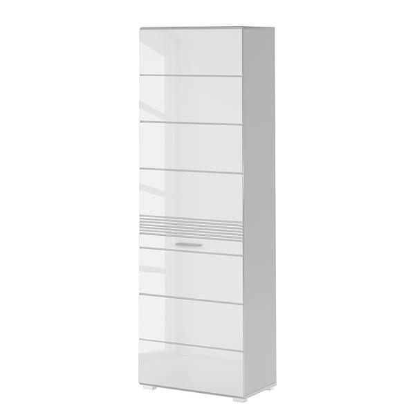 Garderobekast Collie 55 cm hoogglans wit/mat wit