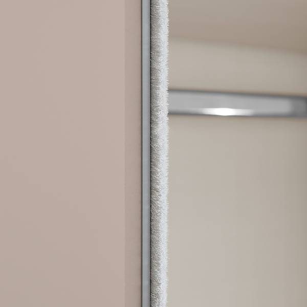 Zweefdeurkast Includo type A wit - Breedte: 280 cm - premium - grijs