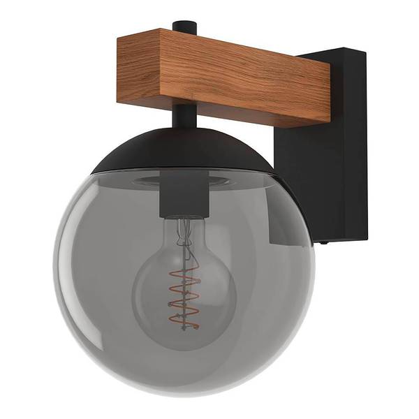 Applique murale Bufalata - Type B Acier / Verre - 1 ampoule