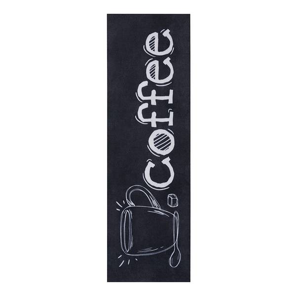 Passatoia Cup Of Coffee Poliestere - Nero / Bianco