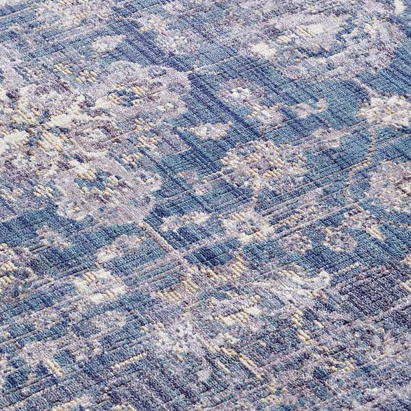 Tapis intérieur/extérieur Alexandria Polypropylène - Bleu / Blanc - 200 x 280 cm