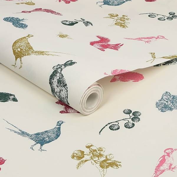 Carta da parati Etched Woodland 10m x 52cm