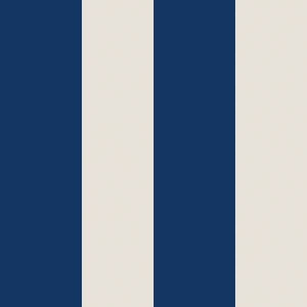 Carta da parati Harborough Stripe 10m x 52cm - Blu