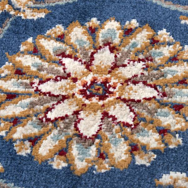 Tappeto orientale Reni Polipropilene - Blu scuro - 120 x 170 cm
