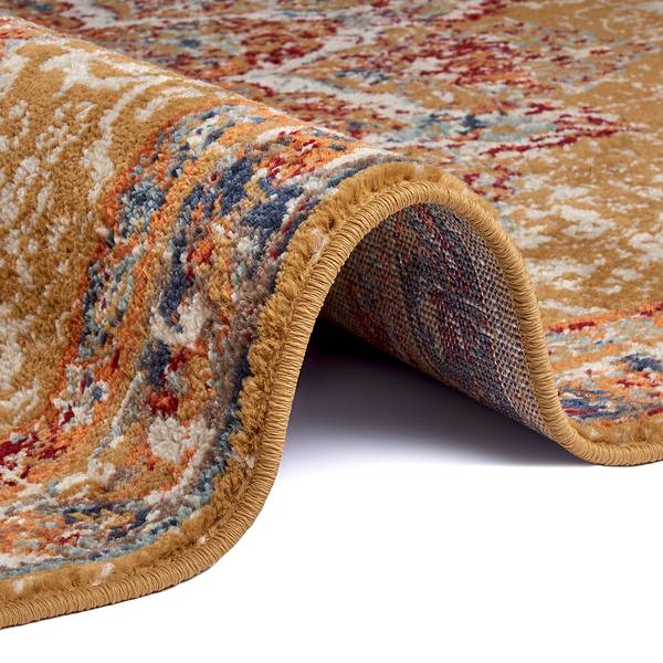 Oosters vloerkleed Maderno polypropeen - lichtbruin - 57 x 90 cm