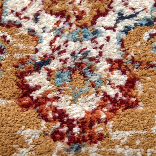 Oosters vloerkleed Maderno polypropeen - lichtbruin - 57 x 90 cm