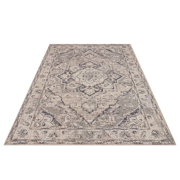 Kurzflorteppich Sand Polypropylen - Creme / Beige - 120 x 170 cm