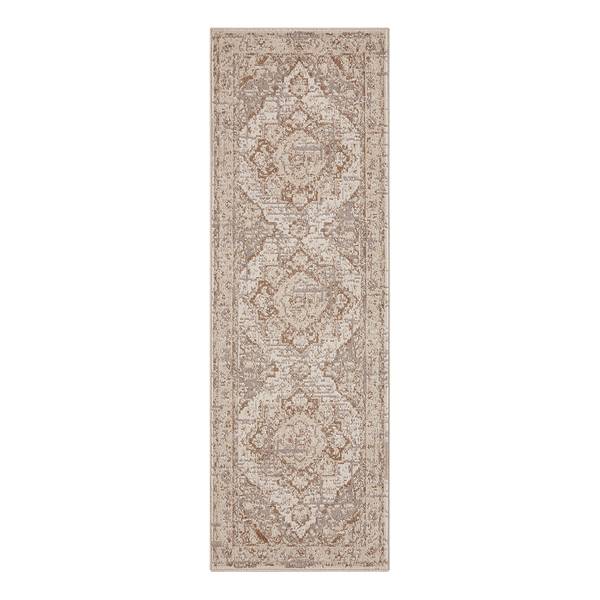 Tapis de couloir Sable Marron - 80 x 200 cm