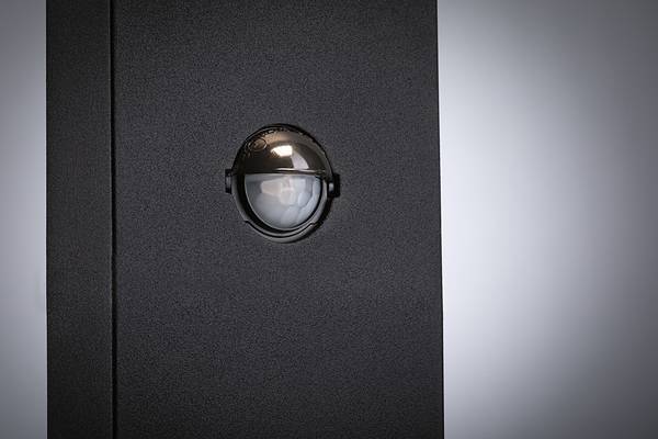 Lampada da esterno con sensore Kulma Alluminio - Grigio - 1 punto luce