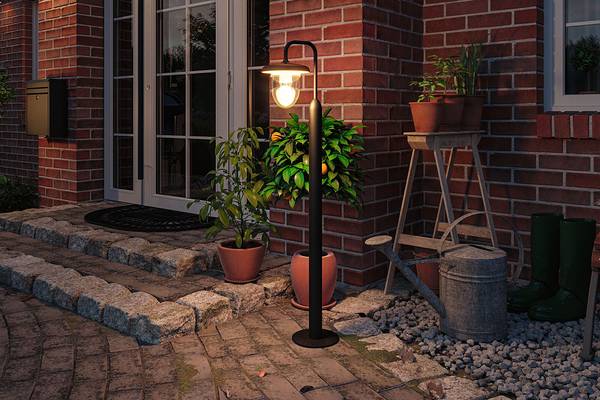 Illuminazione da esterno Vintario Alluminio - Grigio - 1 punto luce