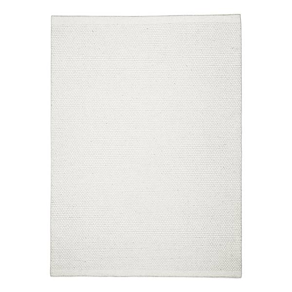 Wollteppich Wooly Idea Wolle / Baumwolle - Naturweiß - 240 x 290 cm - 240 x 290 cm