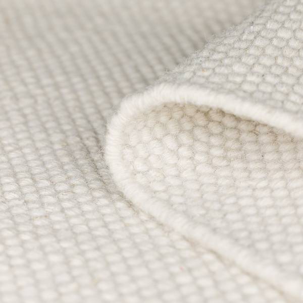 Wollteppich Wooly Idea Wolle / Baumwolle - Naturweiß - 240 x 290 cm - 240 x 290 cm